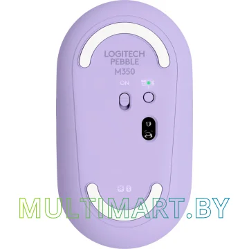 Мышь Logitech M350 Pebble (фиолетовый) картинка 5